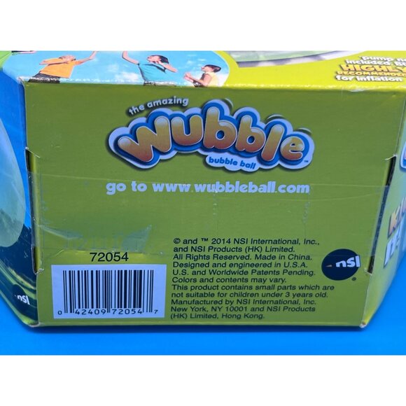 The Amazing Wubble Bubble Ball Inflatable Toy 3ft Fun For Kids & Adults - Picture 4 of 4